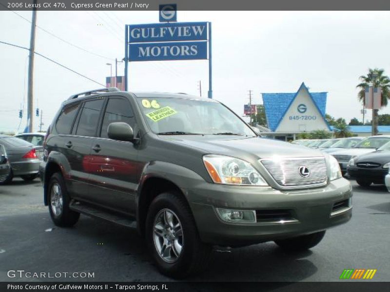 Cypress Green Pearl / Ivory 2006 Lexus GX 470