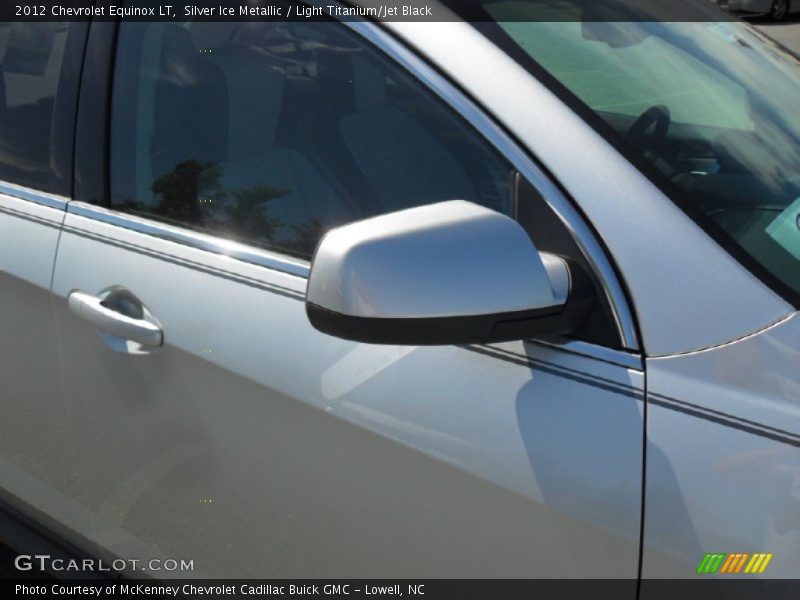 Silver Ice Metallic / Light Titanium/Jet Black 2012 Chevrolet Equinox LT