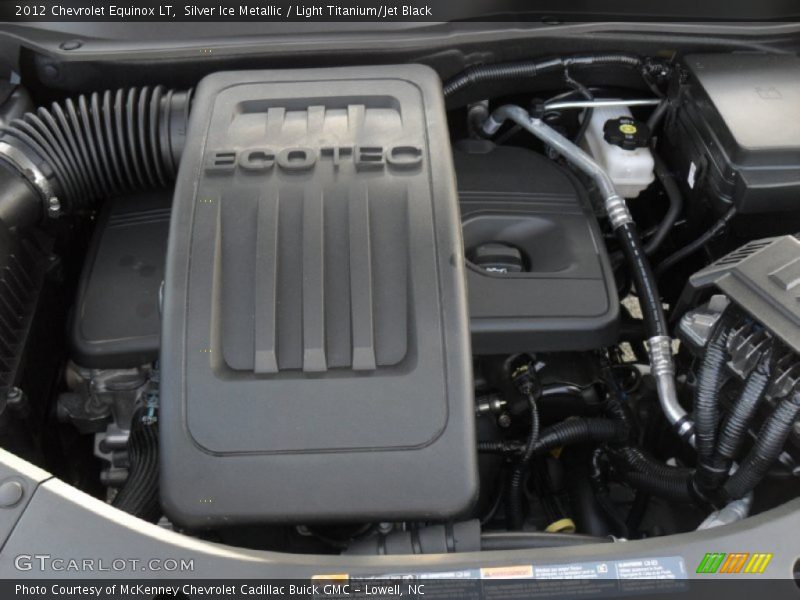 Silver Ice Metallic / Light Titanium/Jet Black 2012 Chevrolet Equinox LT