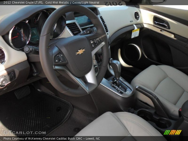 Cocoa/Light Neutral Interior - 2012 Cruze LT/RS 