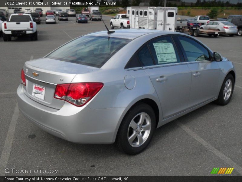 Silver Ice Metallic / Medium Titanium 2012 Chevrolet Cruze LT