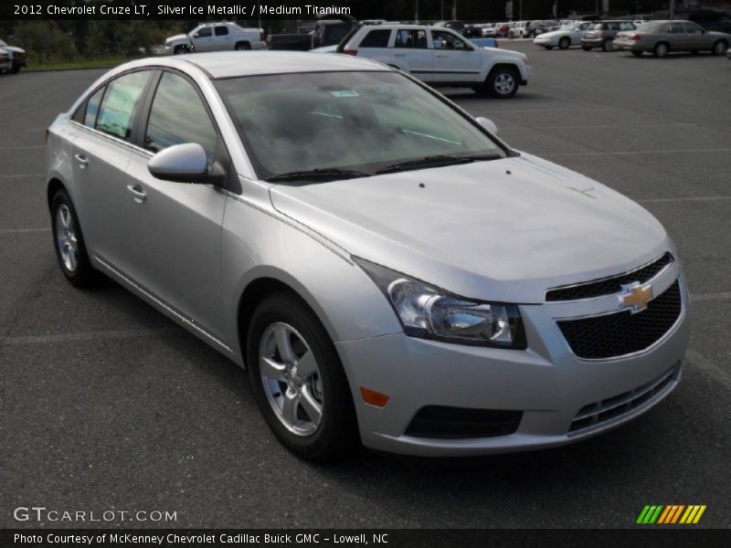 Silver Ice Metallic / Medium Titanium 2012 Chevrolet Cruze LT