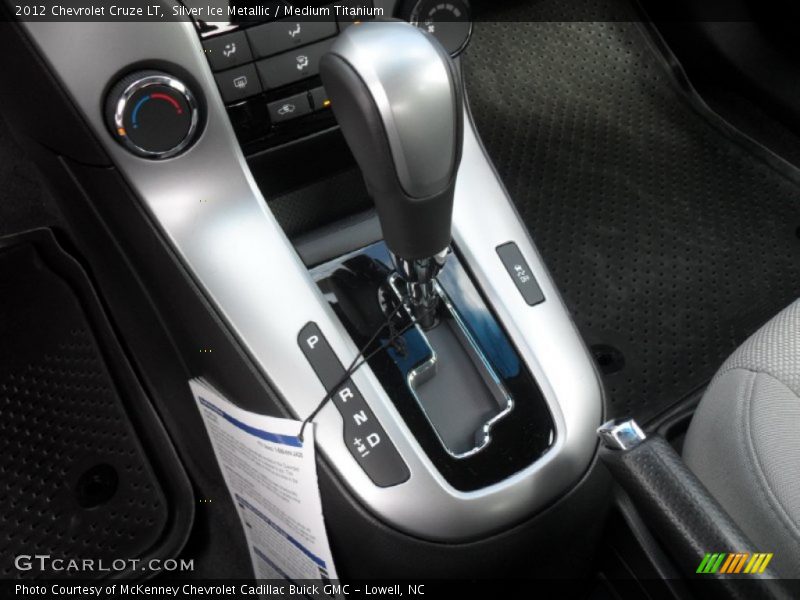 Silver Ice Metallic / Medium Titanium 2012 Chevrolet Cruze LT