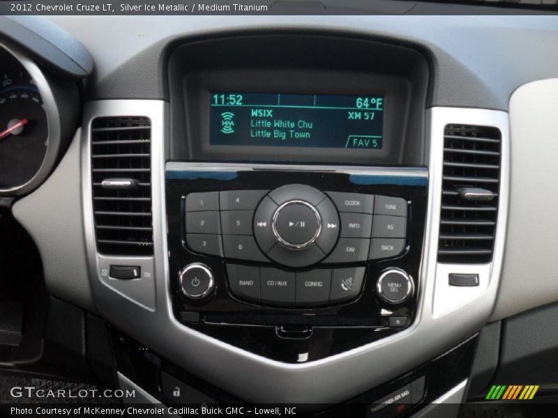 Silver Ice Metallic / Medium Titanium 2012 Chevrolet Cruze LT