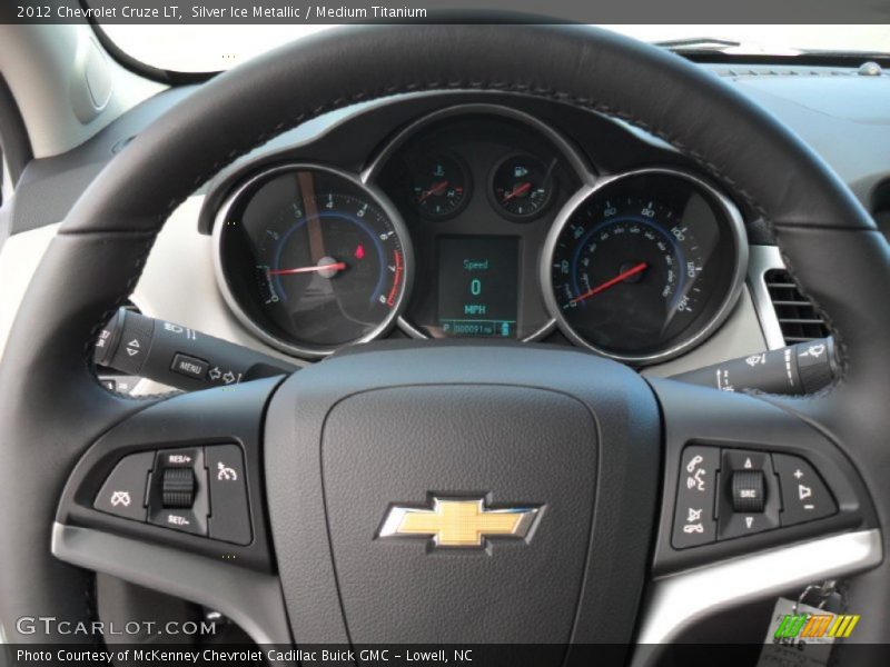 Silver Ice Metallic / Medium Titanium 2012 Chevrolet Cruze LT