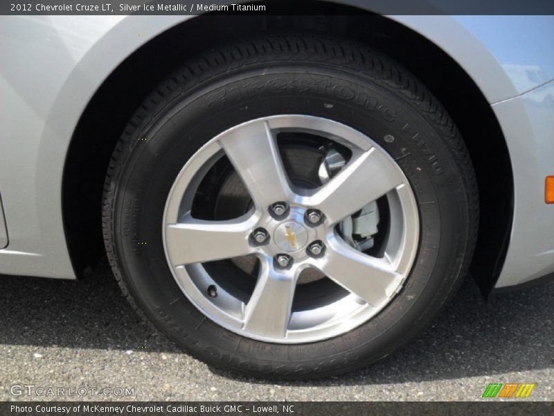 Silver Ice Metallic / Medium Titanium 2012 Chevrolet Cruze LT