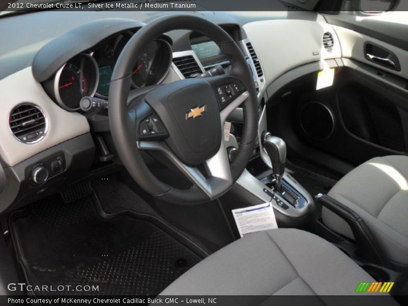 Silver Ice Metallic / Medium Titanium 2012 Chevrolet Cruze LT
