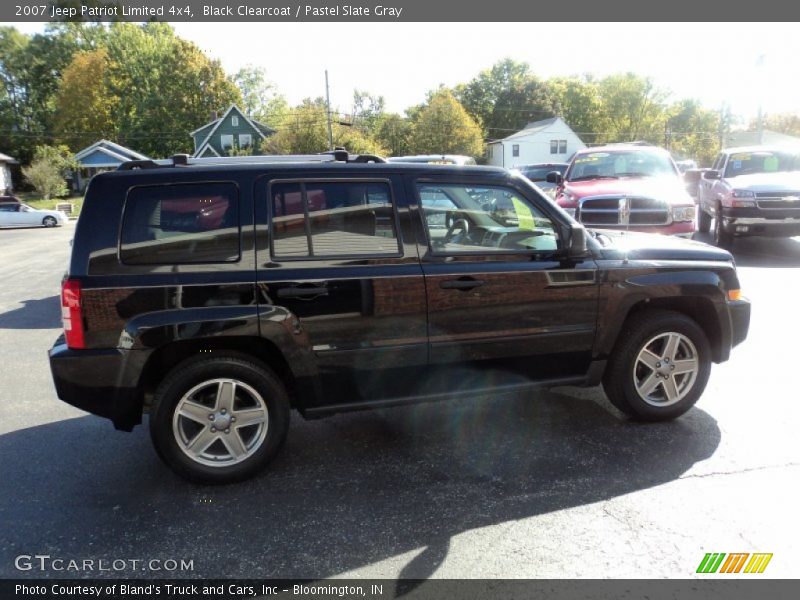 Black Clearcoat / Pastel Slate Gray 2007 Jeep Patriot Limited 4x4