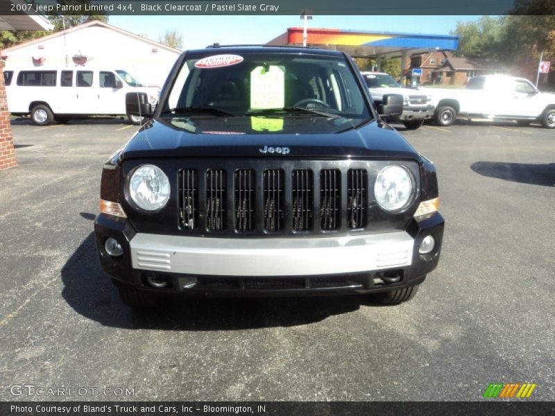 Black Clearcoat / Pastel Slate Gray 2007 Jeep Patriot Limited 4x4