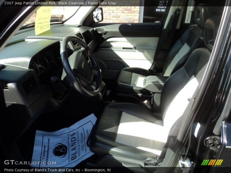 Black Clearcoat / Pastel Slate Gray 2007 Jeep Patriot Limited 4x4