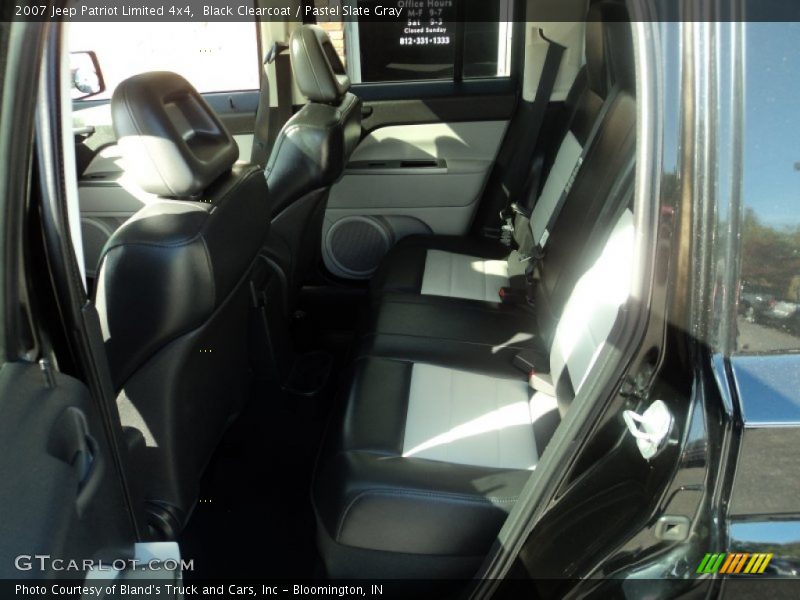 Black Clearcoat / Pastel Slate Gray 2007 Jeep Patriot Limited 4x4