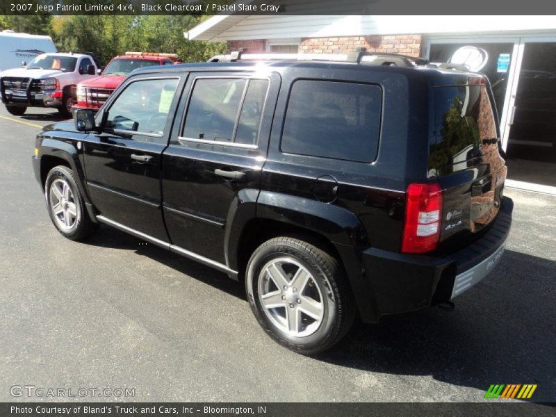 Black Clearcoat / Pastel Slate Gray 2007 Jeep Patriot Limited 4x4