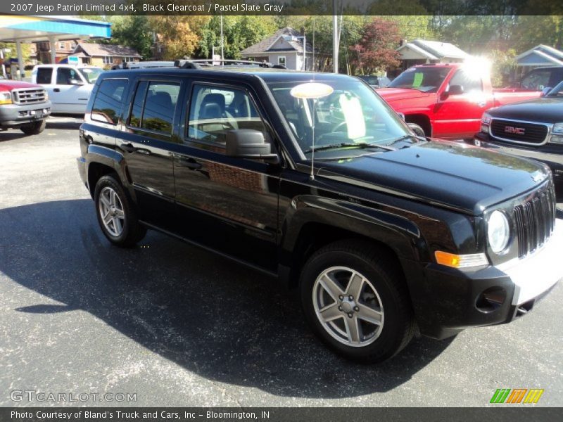 Black Clearcoat / Pastel Slate Gray 2007 Jeep Patriot Limited 4x4