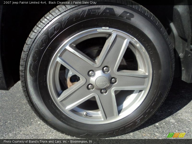 Black Clearcoat / Pastel Slate Gray 2007 Jeep Patriot Limited 4x4