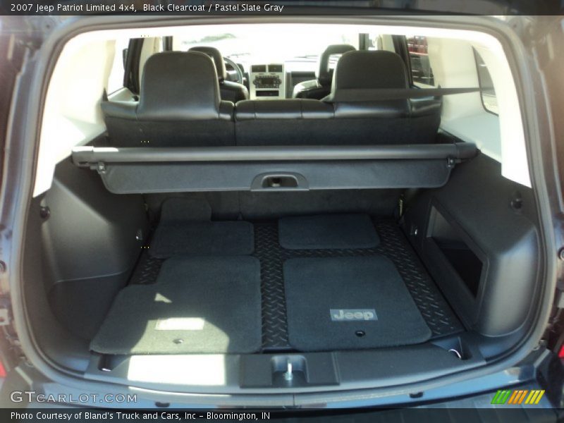 Black Clearcoat / Pastel Slate Gray 2007 Jeep Patriot Limited 4x4