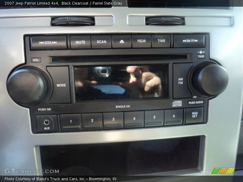 Black Clearcoat / Pastel Slate Gray 2007 Jeep Patriot Limited 4x4