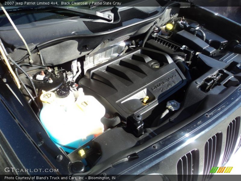 Black Clearcoat / Pastel Slate Gray 2007 Jeep Patriot Limited 4x4