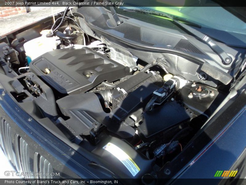 Black Clearcoat / Pastel Slate Gray 2007 Jeep Patriot Limited 4x4