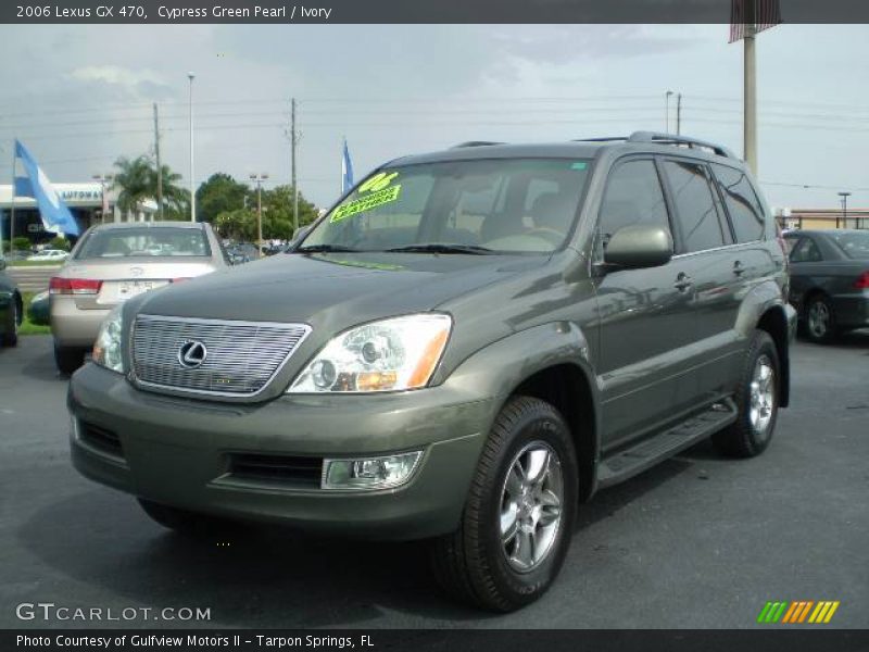 Cypress Green Pearl / Ivory 2006 Lexus GX 470