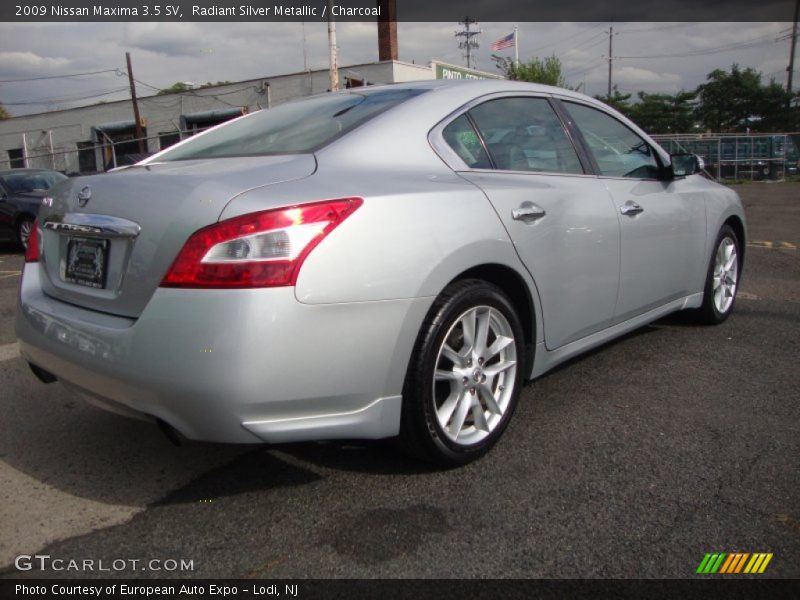 Radiant Silver Metallic / Charcoal 2009 Nissan Maxima 3.5 SV