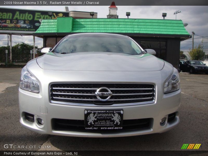 Radiant Silver Metallic / Charcoal 2009 Nissan Maxima 3.5 SV