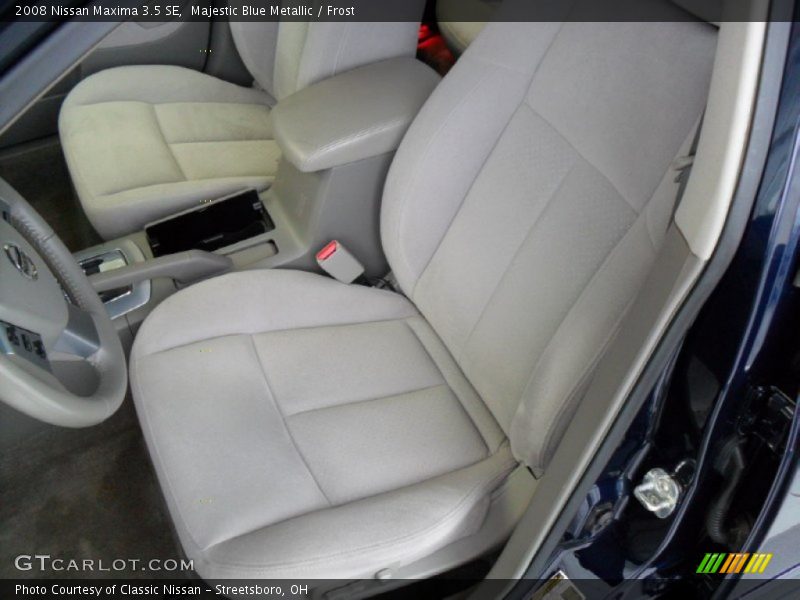 Majestic Blue Metallic / Frost 2008 Nissan Maxima 3.5 SE
