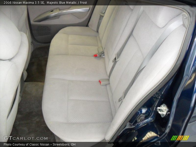 Majestic Blue Metallic / Frost 2008 Nissan Maxima 3.5 SE