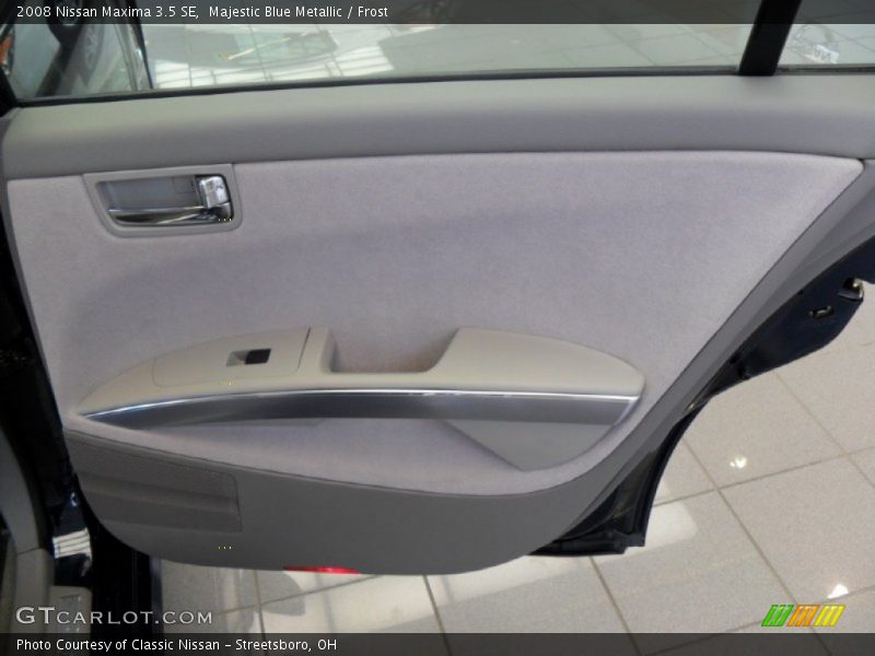 Majestic Blue Metallic / Frost 2008 Nissan Maxima 3.5 SE