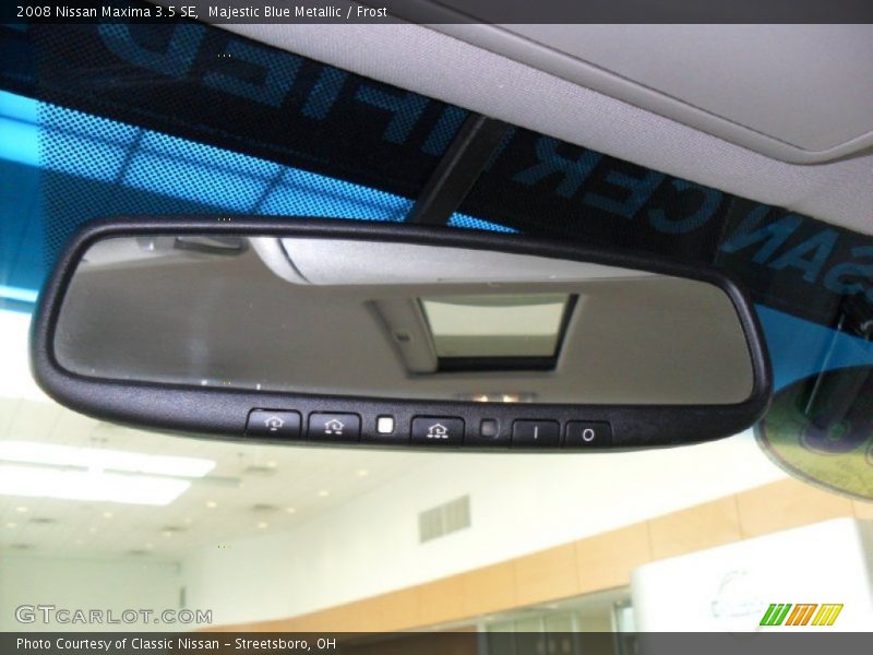 Majestic Blue Metallic / Frost 2008 Nissan Maxima 3.5 SE