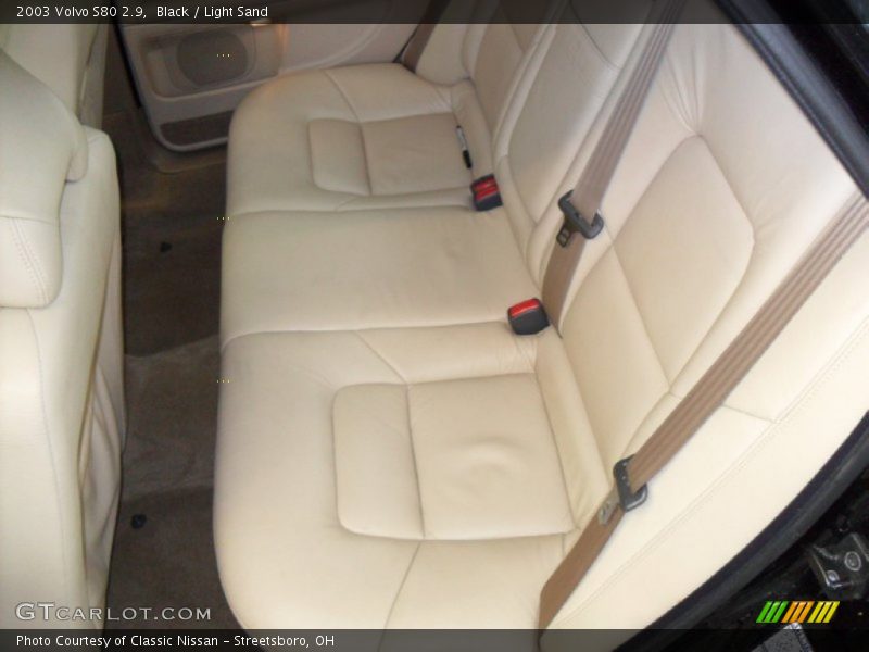 Black / Light Sand 2003 Volvo S80 2.9