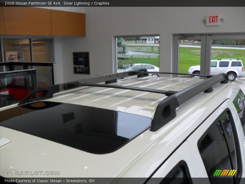 Silver Lightning / Graphite 2008 Nissan Pathfinder SE 4x4