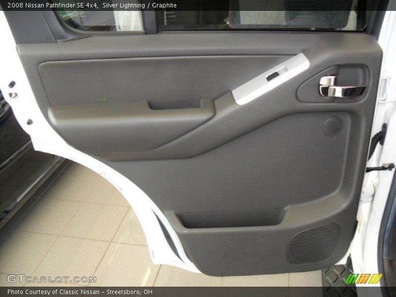 Silver Lightning / Graphite 2008 Nissan Pathfinder SE 4x4