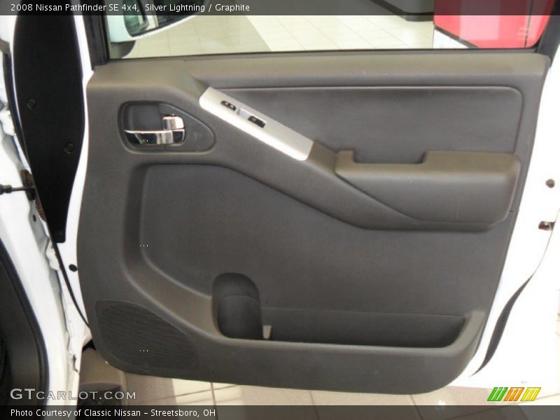 Silver Lightning / Graphite 2008 Nissan Pathfinder SE 4x4