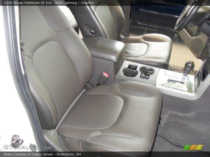Silver Lightning / Graphite 2008 Nissan Pathfinder SE 4x4