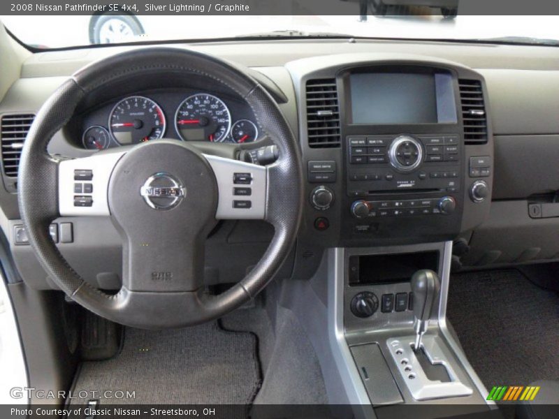 Silver Lightning / Graphite 2008 Nissan Pathfinder SE 4x4