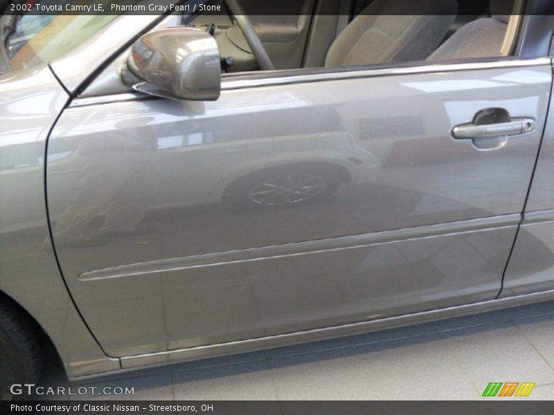 Phantom Gray Pearl / Stone 2002 Toyota Camry LE