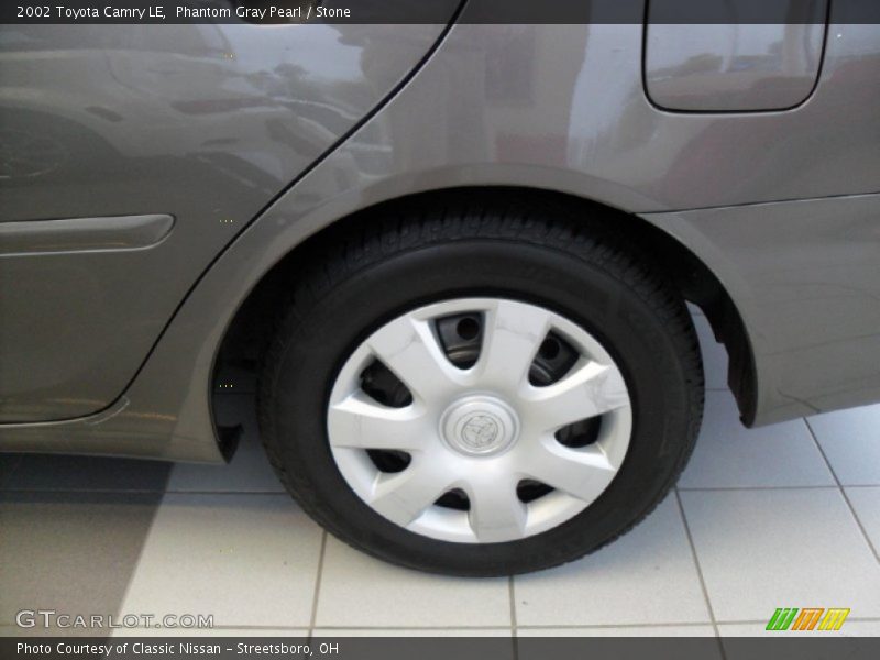 Phantom Gray Pearl / Stone 2002 Toyota Camry LE