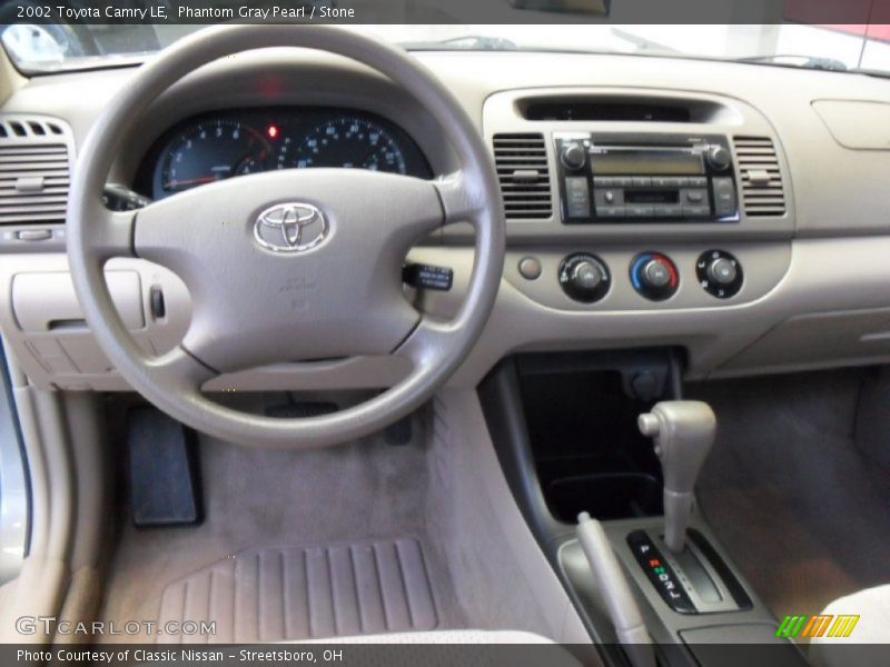 Phantom Gray Pearl / Stone 2002 Toyota Camry LE
