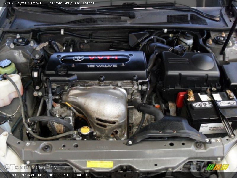 Phantom Gray Pearl / Stone 2002 Toyota Camry LE