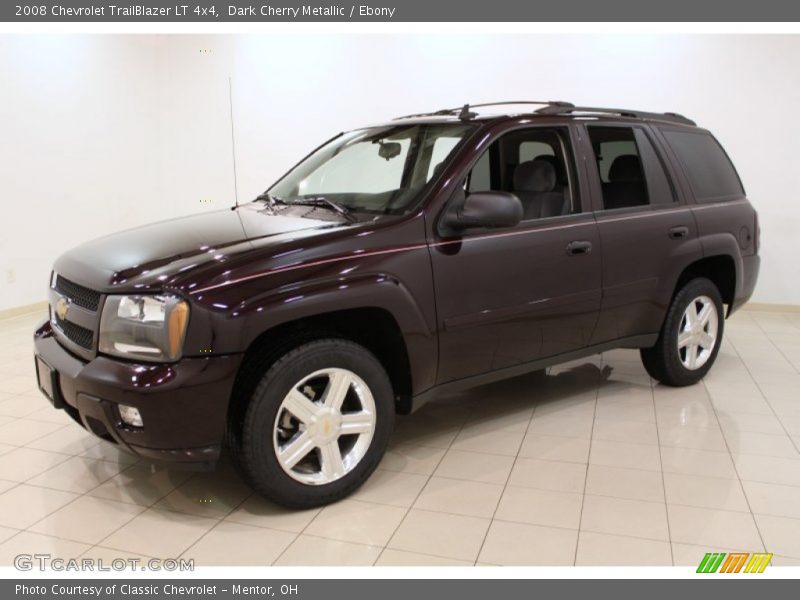 Dark Cherry Metallic / Ebony 2008 Chevrolet TrailBlazer LT 4x4