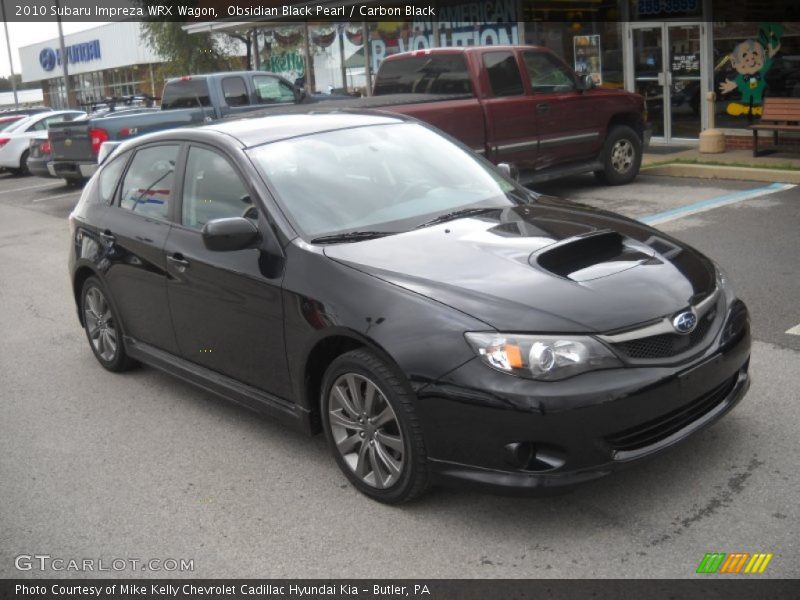 Obsidian Black Pearl / Carbon Black 2010 Subaru Impreza WRX Wagon
