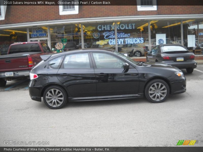 Obsidian Black Pearl / Carbon Black 2010 Subaru Impreza WRX Wagon