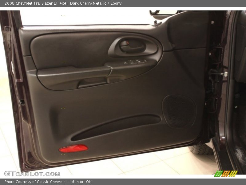 Dark Cherry Metallic / Ebony 2008 Chevrolet TrailBlazer LT 4x4