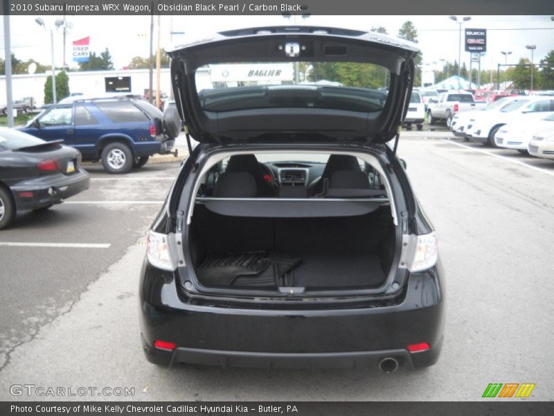 Obsidian Black Pearl / Carbon Black 2010 Subaru Impreza WRX Wagon
