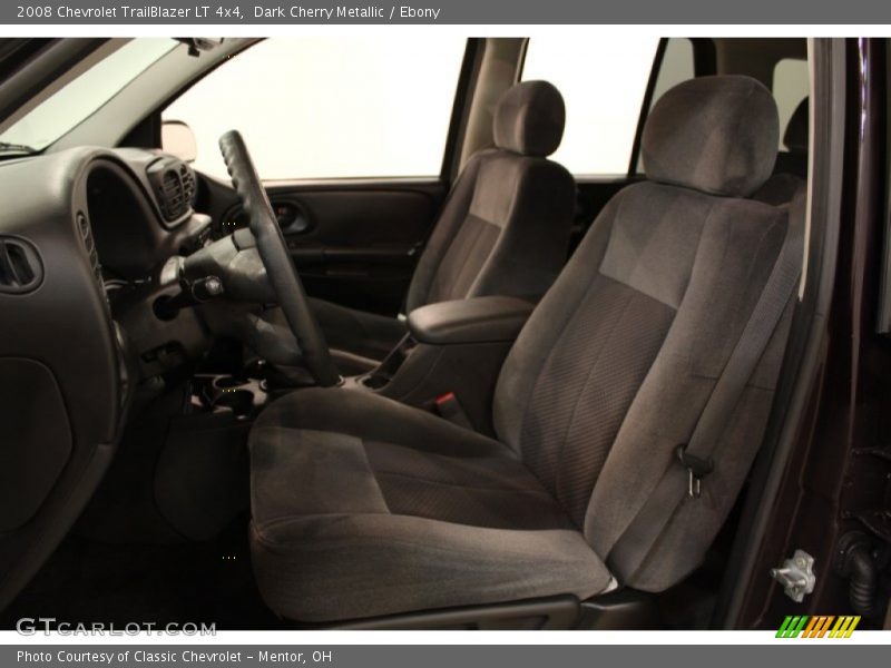 Dark Cherry Metallic / Ebony 2008 Chevrolet TrailBlazer LT 4x4