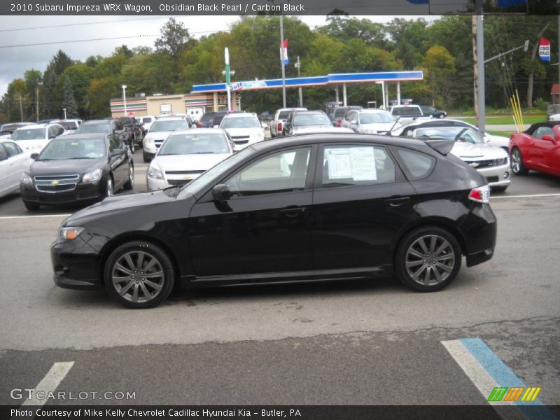 Obsidian Black Pearl / Carbon Black 2010 Subaru Impreza WRX Wagon