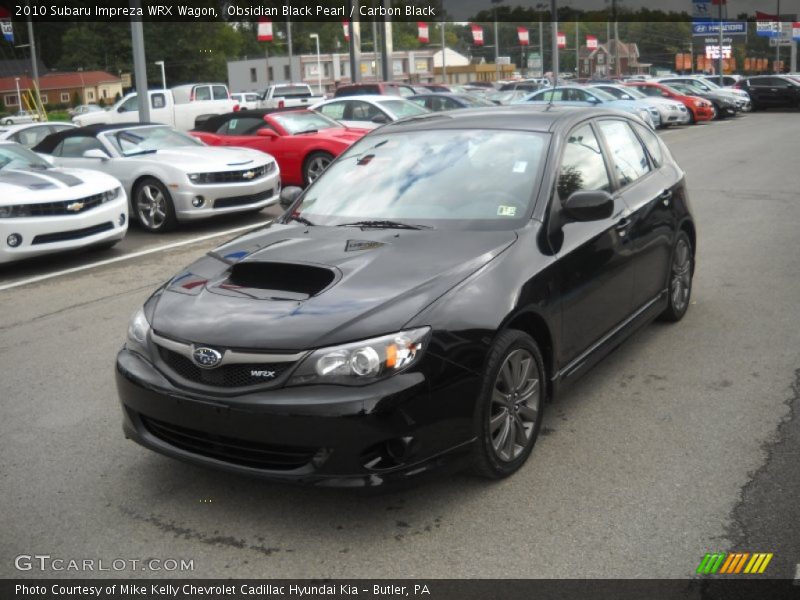 Obsidian Black Pearl / Carbon Black 2010 Subaru Impreza WRX Wagon