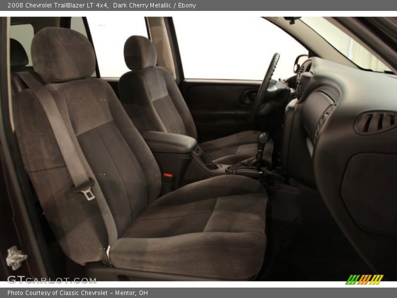 Dark Cherry Metallic / Ebony 2008 Chevrolet TrailBlazer LT 4x4