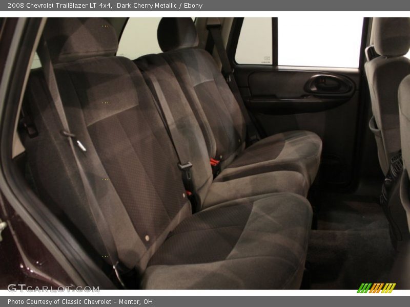 Dark Cherry Metallic / Ebony 2008 Chevrolet TrailBlazer LT 4x4