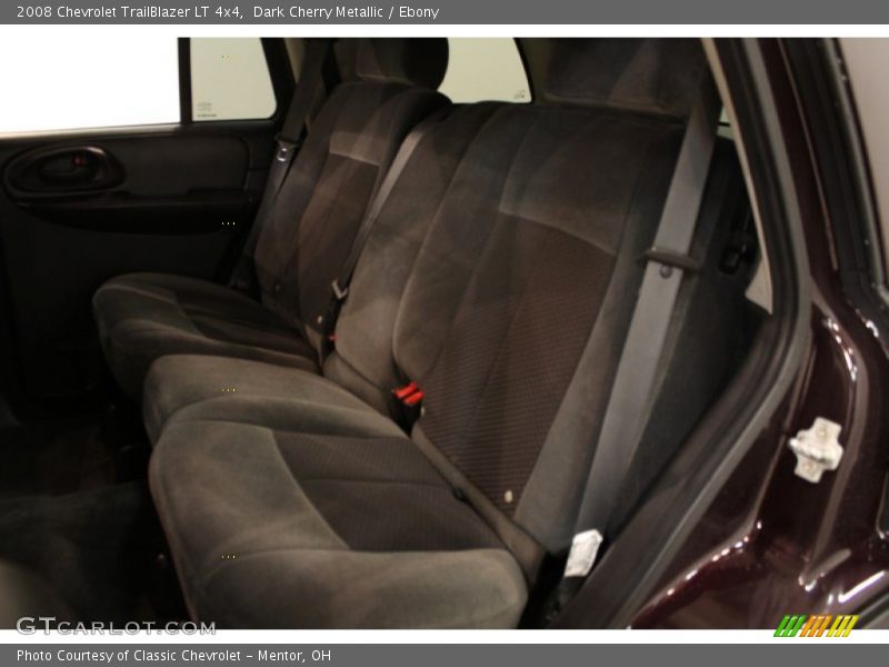 Dark Cherry Metallic / Ebony 2008 Chevrolet TrailBlazer LT 4x4